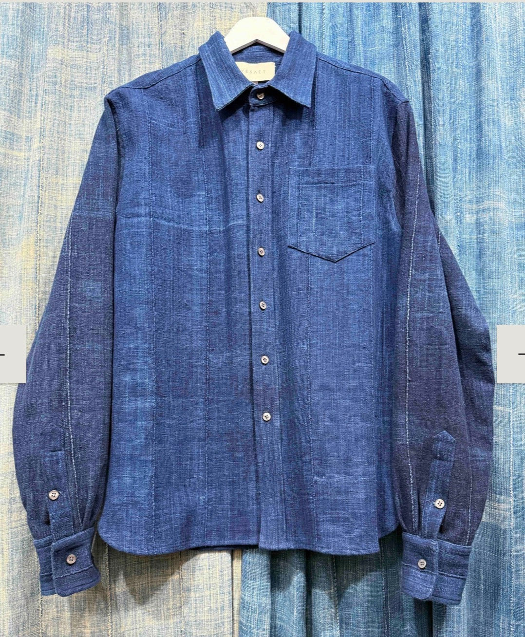 YESAET- Ouaga Shirt - Indigo
