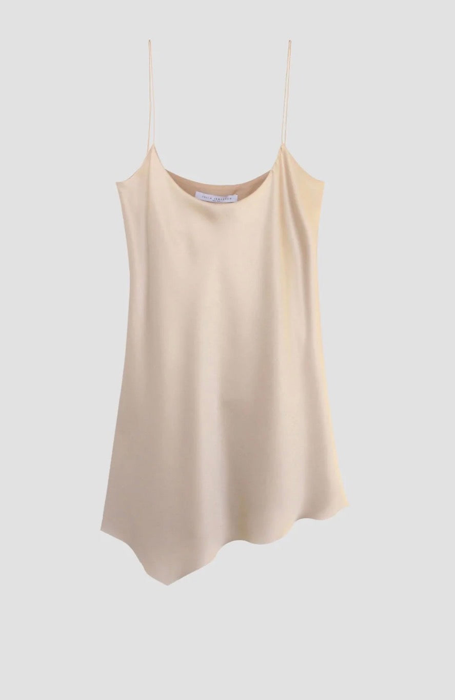 NOBU - silk bias camisole - Champagne